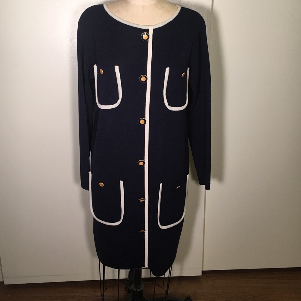 Nautical Inspired Knit Dress